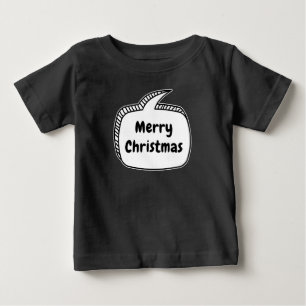 Camiseta Bolha de discurso Feliz Natal