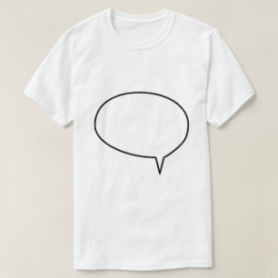 Camiseta Bolha de Janela de Diálogo