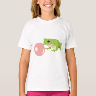 Camiseta Bolha de Sapo de Goma de Bubble