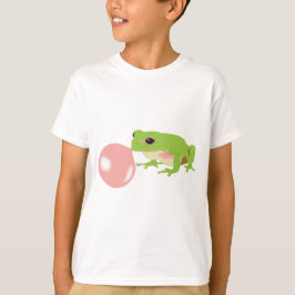 Camiseta Bolha de Sapo de Goma de Bubble