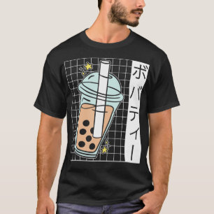 Camiseta Bolha Tea Drinker Tapioca Pearl milk Boba Tea Dri
