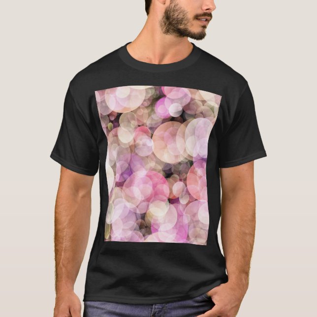 Camiseta Bolhas Amarelas Pálidas: Decor Elegante (Frente)