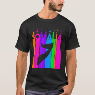 Camiseta Bolhas Coloridas da Somália