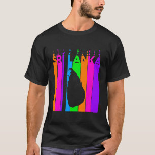 Camiseta Bolhas Coloridas Sri Lanka
