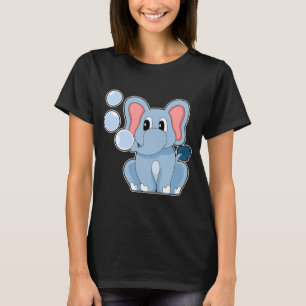 Camiseta Bolhas de água elefante