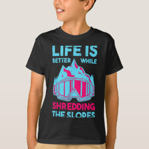 Camiseta Bolhas de Esqui Retroativas - Fita de Esqui 80s 90