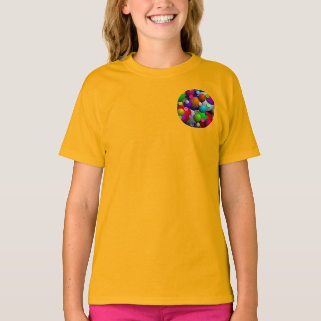 Camiseta Bolhas de Kenneth Yoncich (Frente)