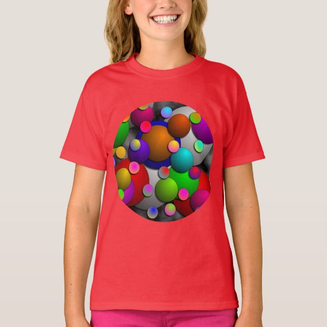 Camiseta Bolhas de Kenneth Yoncich (Frente)