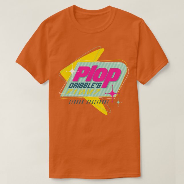 Camiseta Bolhas de Plop (Frente do Design)