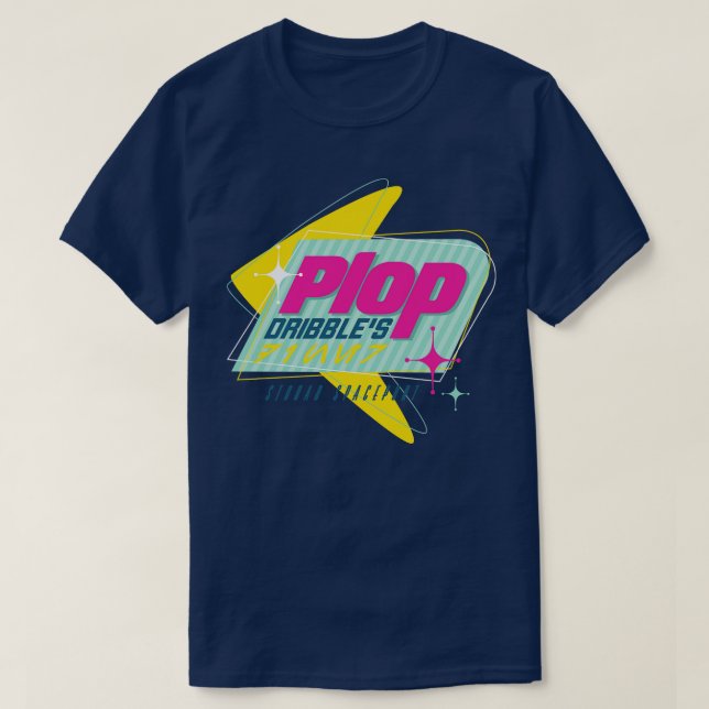 Camiseta Bolhas de Plop (Frente do Design)