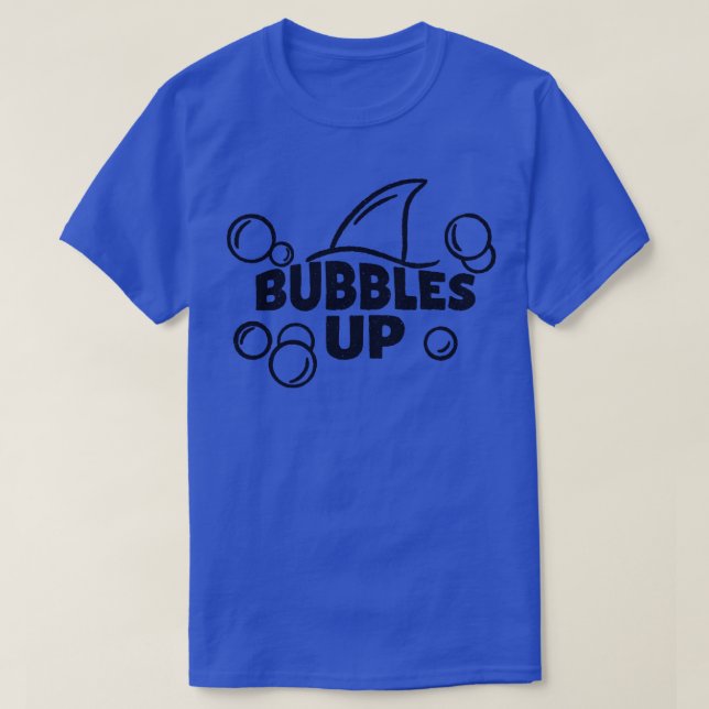Camiseta Bolhas para cima (Frente do Design)