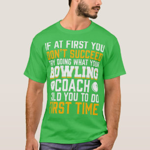 Camiseta Boliche Coach Citou Engraçado Dia Nacional da Boli