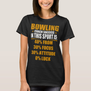 Camiseta Boliche Coach Success Bowler Boliche Bowler