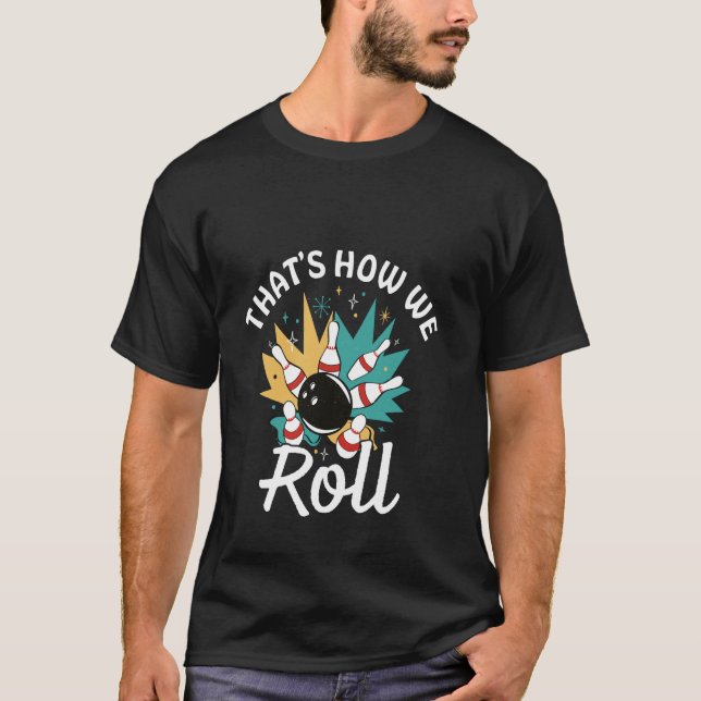 Camiseta Boliche Como Nós Rolamos (Frente)