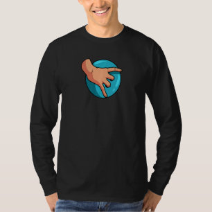 Camiseta Boliche Da Bola boliche Da Mão Do Beco Esporte Da