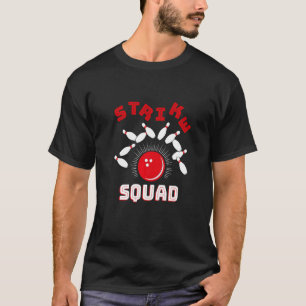 Camiseta Boliche da Família Gutter Rollin' Bowlers Squad St