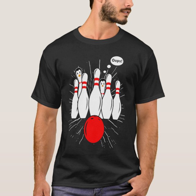 Camiseta boliche de boliche de jogador de boliche 2 (Frente)