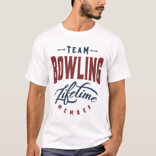 Camiseta Boliche de equipe