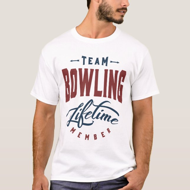 Camiseta Boliche de equipe (Frente)