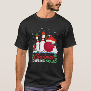Camiseta Boliche de Natal Papais noeis Snowman A Bater