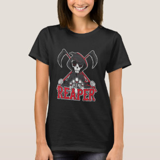 Camiseta Boliche de pinheiro de pinheiro do Grim Reaper