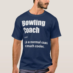 Camiseta Boliche de presente da Boliche de Definição de Coa
