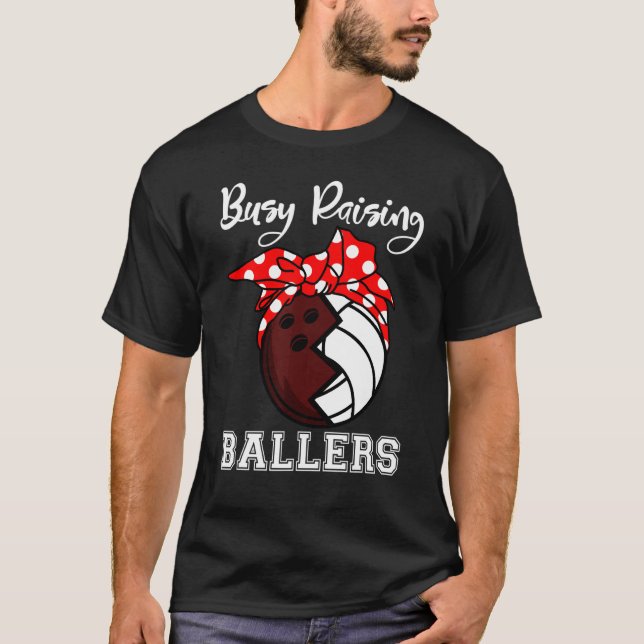 Camiseta Boliche de Voleibol Ocupada (Frente)