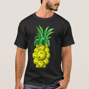 Camiseta Boliche do Pineapple Havaiana T Shirt Aloha Beach 