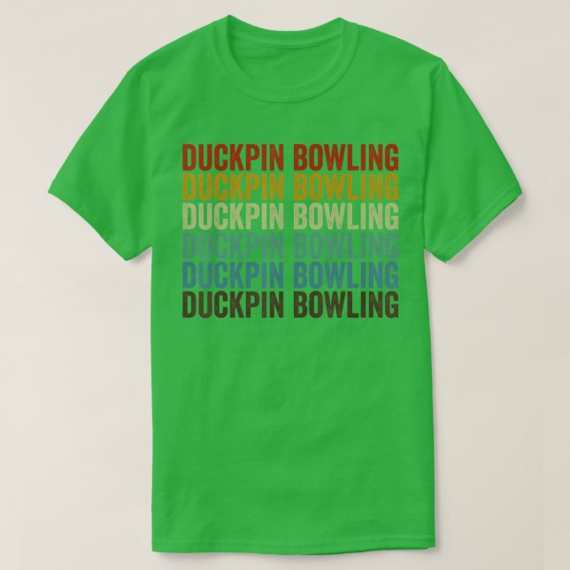Camiseta Boliche Duck Retro (Frente do Design)