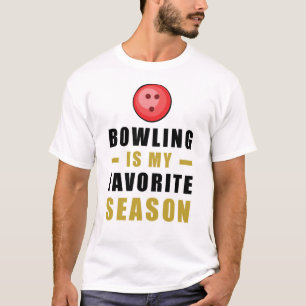 Camiseta Boliche É Minha Temporada Favorita