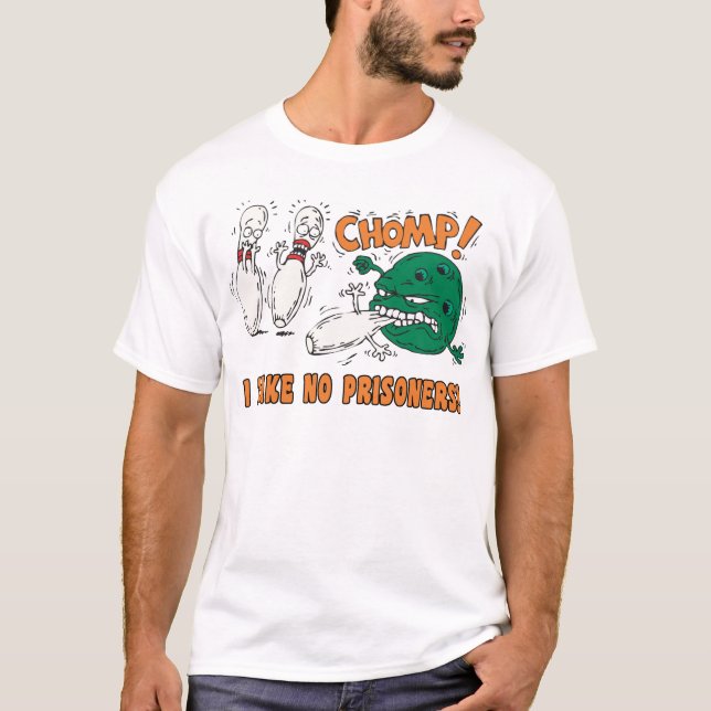 Camiseta Boliche engraçada (Frente)