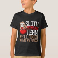 Boliche engraçada, equipe de Boliches de Sloth Slo