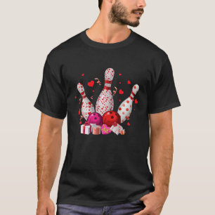 Camiseta Boliche Engraçado Jogador de Esporte Família Amant