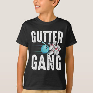 Camiseta Boliche Engraçado Presente Para Homens Legal Gang 
