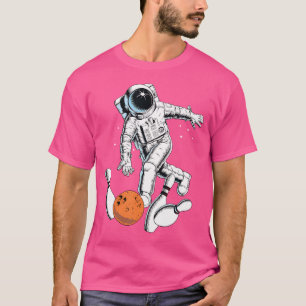 Camiseta Boliche Espacial Astronauta Boliche Astronauta Leg