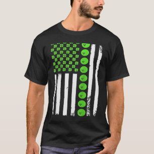 Camiseta Boliche esportivo atlético Rua da bandeira america