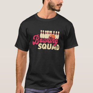 Camiseta Boliche Esquadrão Strike Bowler Boliche Equipe Bol