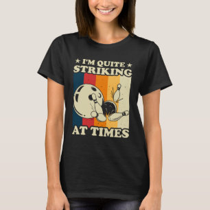 Camiseta Boliche Eu sou muito impressionante Vintage Bowler