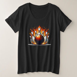Camiseta Boliche Fire