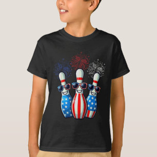 Camiseta Boliche Fireworks American Usa Flag Sungs 4th Of