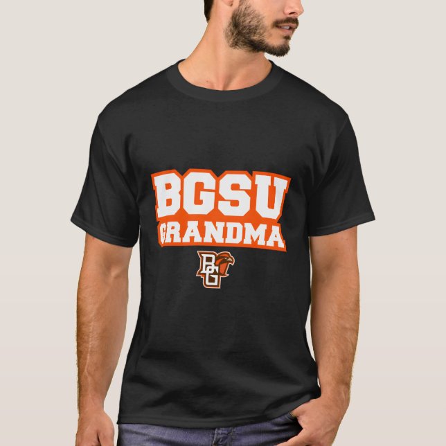 Camiseta Boliche Green Bgsu Falcons Avó (Frente)