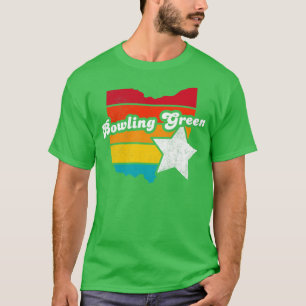Camiseta Boliche Green Ohio Vintage angustiou Souvenir 2