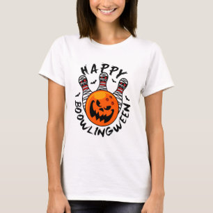 Camiseta Boliche Halloween Bowler Happy Bowlingentre
