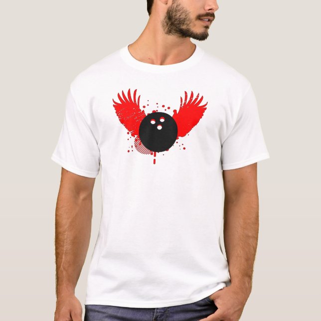 Camiseta boliche hi-fi (Frente)