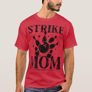 Camiseta Boliche Jersey for Women Mãe Boliche Lover Strike
