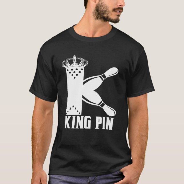 Camiseta Boliche King Pin (Frente)