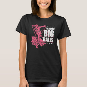 Camiseta Boliche Legal   Para Mulheres Engraçado Eu Prefiro