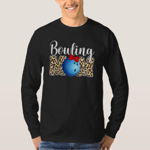 Camiseta Boliche-leopardo-branca Mãe Dia de as mães desport