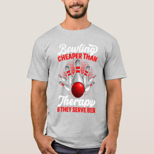 Camiseta Boliche Mais Barato Que Terapia E Eles Servem Cerv
