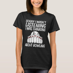 Camiseta Boliche Para Mulheres Jogador De Boliche 9